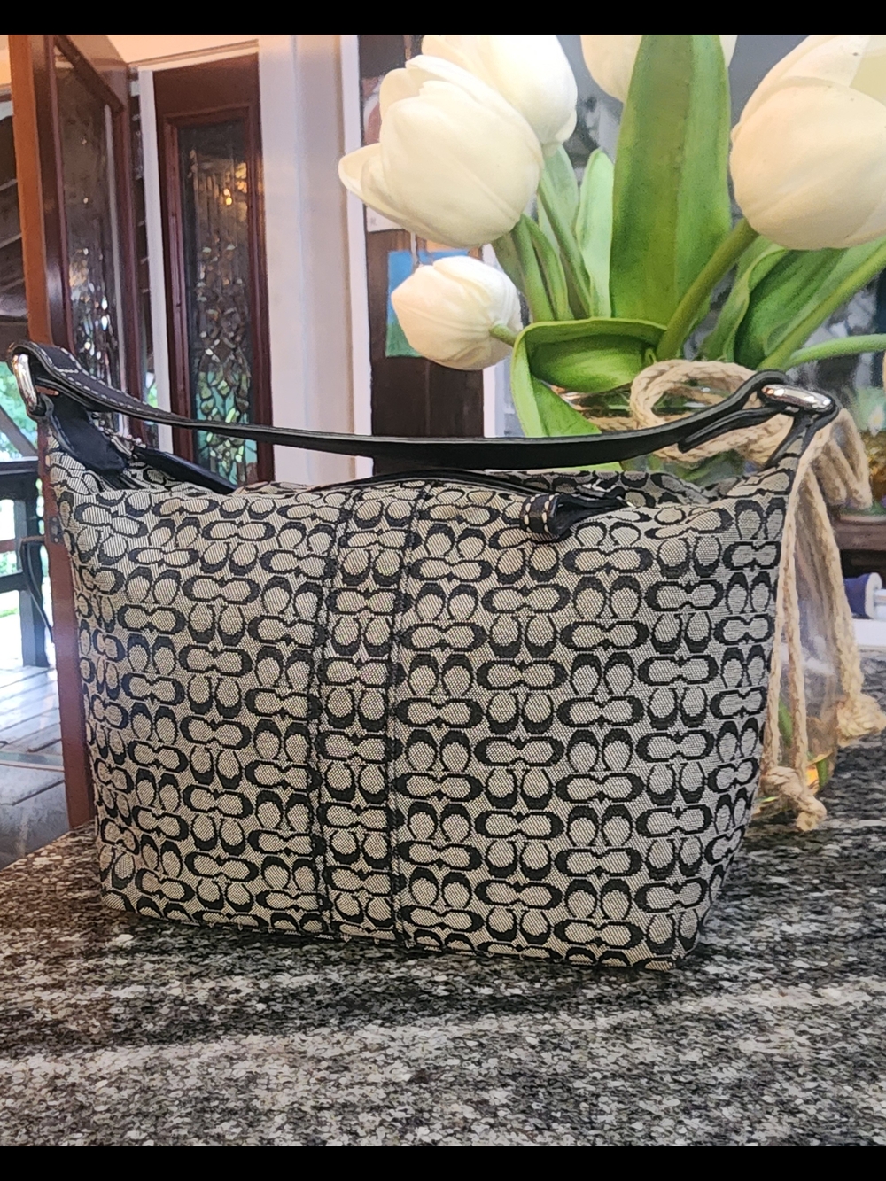 Coach Soho Mini Signature Canvas  Bag - Picture 3 of 12